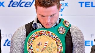 Canelo Álvarez deja título del CMB para esquivar pelea con GGG [upl. by Nilyac]