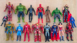 Avengers Assemble SpiderMan Iron Man Hulk Captain America Thor Batman Wonder Woman 054 [upl. by Anatola]