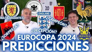 NUESTRAS PREDICCIONES PARA LA EUROCOPA 2024 [upl. by Hassadah145]