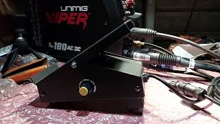 unimig viper 180 acdc foot pedal upgrade 👌 [upl. by Jerold]