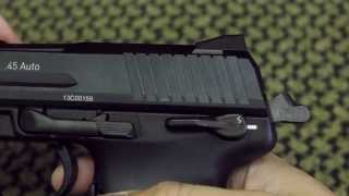 KWA HK45 Gas Blowback Pistol [upl. by Nirahs]