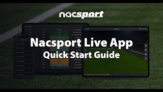 A Quick Start Guide to the Nacsport Live App [upl. by Wojcik]