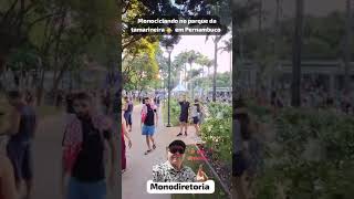 PASSEANDO COM MONOCICLO ELÉTRICO NO PARQUE EM RECIFE PERNAMBUCO [upl. by Gerrie906]