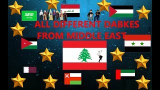 ALL THE DIFFERENT DABKES FROM MIDDLE EAST [upl. by Fianna]