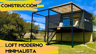 Loft moderno y minimalista  construcción en seco [upl. by Novled749]