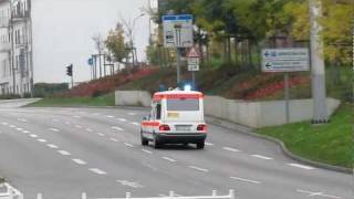 BabyNAW und zwei KTW Rettungsdienst Stadt Halle Saale [upl. by Ellenrahc]