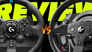 Which one to get Logitech G923 vs Thrustmaster T300RS [upl. by Weight]