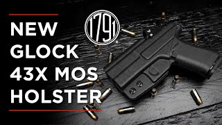 NEW Glock 43X MOS Holster Review [upl. by Ragland]