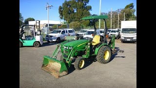 GA0964  John Deere 2720 HST 4x4 Diesel Tractor with Various Attachments [upl. by Rexanne]