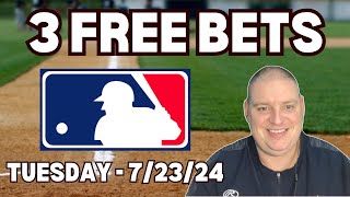 Tuesday 3 MLB Betting Picks amp Predictions  72324 l Picks amp Parlays [upl. by Arzed335]