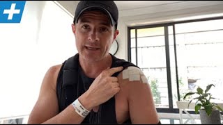 Shoulder Surgery  Postop Diary  Day 2  Tim Keeley  Physio REHAB [upl. by Pomona]