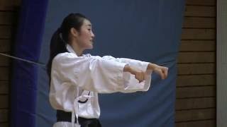 Part1 Master Anna Kim 6 Dan Taekwondo Training session Part 1 of 2 [upl. by Kisor]