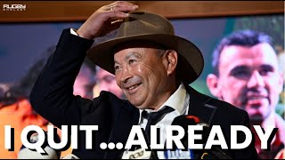 EDDIE JONES SHOCK RESIGNATION amp THE WALLABIES DISASTROUS WORLD CUP [upl. by Cattima706]