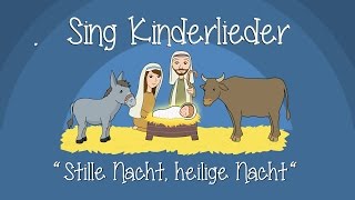 Stille Nacht heilige Nacht  Weihnachtslieder zum Mitsingen  Sing Kinderlieder [upl. by Aryahay169]