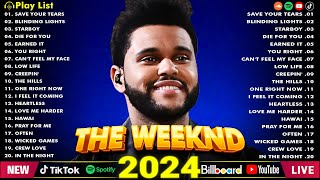 The Weeknd Album 💚 The Weeknd Top Songs 💚 The Weeknd Full Album 2024 [upl. by Eiresed]