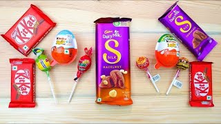 Satisfying video Asmr Juzt Jelly Candy Kinder Joy Red Candy Unboxing Asmr Videos [upl. by Pembroke]