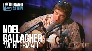 Noel Gallagher “Wonderwall” Live on the Stern Show 1997 [upl. by Pul363]