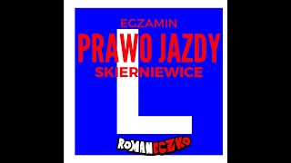 Trasa egzaminacyjna prawo jazdy kat A  Skierniewice 1 [upl. by Esoryram]