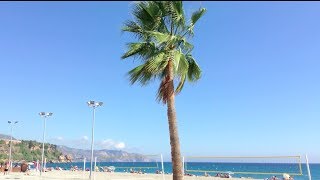 Beaches in Nerja Spain 🇪🇸 [upl. by Hitchcock]