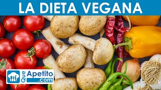 Dieta Vegana Qué es Beneficios Pros y Contras  QueApetito [upl. by Gilburt]