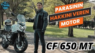 CFMOTO 650 MT İNCELEME  TAM BİR FİYAT PERFORMANS MOTORU [upl. by Arretnahs182]