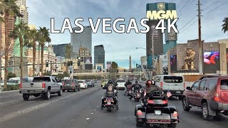 Driving Downtown  Las Vegas 4K  USA [upl. by Robson96]