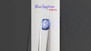 Crystal Clear Blue Sapphire 998 cts carat gemstone bluesapphires sapphire shorts [upl. by Marie-Ann]