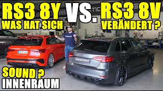 RS3 8Y VS RS3 8V Was hat sich verändert [upl. by Rockey]