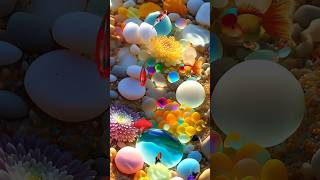 ocean sealife water sea beach summer beachvibes beachlife jellyfish shortvideo [upl. by Alla251]