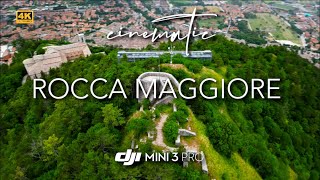 Rocca Maggiore Monte Ingino Gubbio PG  DJI MINI3 PRO  Cinematic 4K  dr drone [upl. by Strauss]