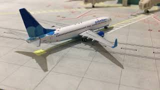 Gemini Jets 1400 scale Pobeda 737800 unboxing [upl. by Chick404]