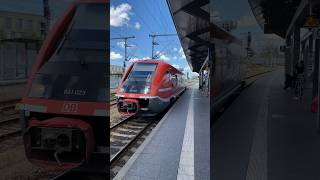 Ein Alstom Coradia A TER Walfisch Br 641 fährt als RB52 nach Leinefelde in Erfurt Hbf ein [upl. by Smailliw897]