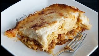 Baked Macaroni Makarooni Alfoorno معكرونة بالباشميل [upl. by Phillip]