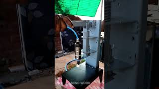 Die grinder  Pneumatic die grinder  Vertical grinding  Pneumatic system  MINDWORK  Murali [upl. by Ellerehc]