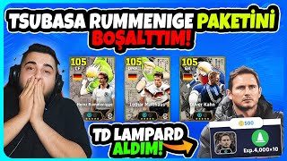 TSUBASA 105 RUMMENIGE PAKETİNİ BOŞALTTIM ve MENAJER LAMPARD PAKETİNİ SATIN ALDIM eFootball Mobile [upl. by Ledba]