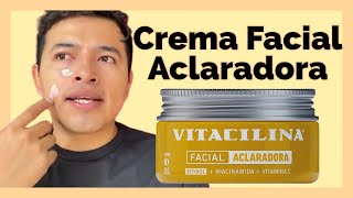 Vitacilina Crema Facial Aclaradora ¿Vale la pena Reseña detallada [upl. by Germain]