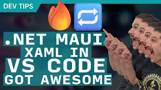 NET MAUI XAML Productivity Boost in VS Code is HERE Hot Reload amp IntelliSense [upl. by Christianna974]