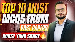 TOP 10 NUST MCQs 2025 NET PAPERS  NUST NET Past Papers with Solutions  NUST NET Preparation  NET [upl. by Conni]