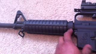 BUSHMASTER XM15E2S w a benchmade mini grip [upl. by Ingar986]