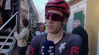 Alberto Dainese  Interview at the finish  Trofeo Ses SalinesFelanitx 2024 [upl. by Berneta682]