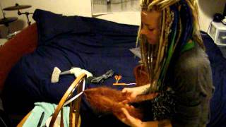 Double Ended Dreadlock Tutorial [upl. by Sarina]