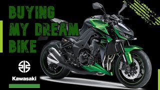 Buying my Dream Bike l Kawasaki Z1000R 2023 [upl. by Mitchell520]