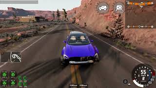 BeamNGdrive Cherrier Vivace Electric Offroad through UTAH EXTRA [upl. by Sucam638]