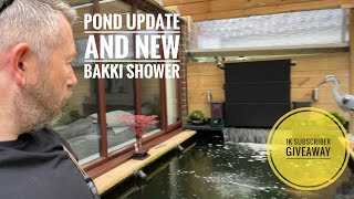 New Bakki shower from JS koi and an update on the pond [upl. by Allin]