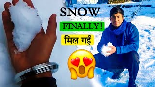 SNOW IN NAINITAL 2024 😍😱  Nainital Snowfall Update 2024 [upl. by Wiskind385]