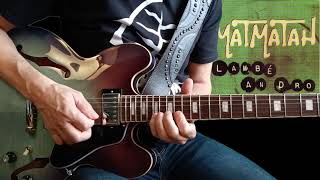 Matmatah  Lambé An Dro guitar solo cover [upl. by Trembly]