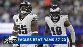 Eagles beat Rams 3720 in 7th consecutive win [upl. by Tedie]