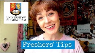 FRESHERS’ WEEK ADVICE  University of Birmingham [upl. by Hertzfeld]