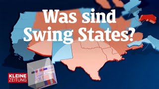 USWAHL 2024  Warum sind Swing States in den USA so wichtig [upl. by Clyve383]