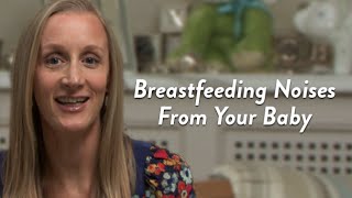 Breastfeeding Noises from Your Baby  Subt ING FR ES ZHOCN  CloudMom [upl. by Sulakcin]